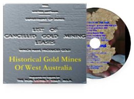 Historical Goldmines of WA CD