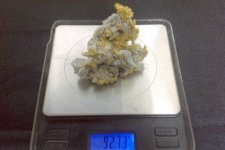 Gold Nugget 3 Ounces  Speci cleaned up- Click to enlarge