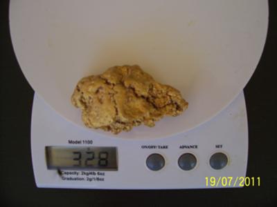 10.5 ounce Gold Nugget Leonora WA