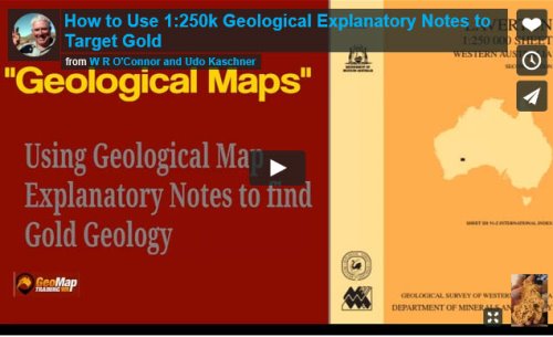 Geological Maps Explanatory Notes 