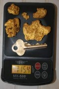 Gold nuggets West Australia
