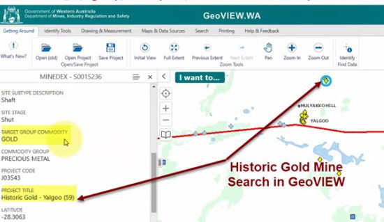 Historic Gold In GeoVIEW